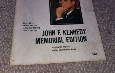 VTG Life Magazine John F Kennedy Memorial Edition Item image 2