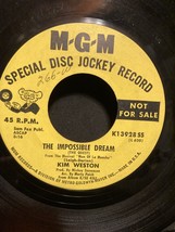 Kim Weston Disc Jockey Demo Impossible Dream/Johnny Plays well VG PET RESCUE - £2.67 GBP