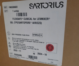 Sartorius FMS306622 Flexsafe Cubical for Levmixer 50L (TPE/Sartopore Air... - $172.50