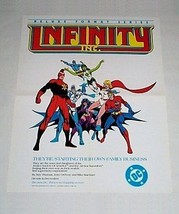 1983 Infinity Inc Poster 1:Power Girl,Huntress,JSA,Legion,DC Comics Supe... - £20.23 GBP