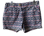 Nautica Girls Blue Pink White Geometric Print Shorts Adjustable Waist Si... - $8.60