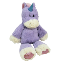 15&quot; Mary Meyer Marshmallow Pink Glitter Purple Unicorn Stuffed Animal Plush Toy - £21.67 GBP