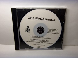 Promo Cd Joe Bonamassa Lonesome Road Blues + Live Version - £15.60 GBP