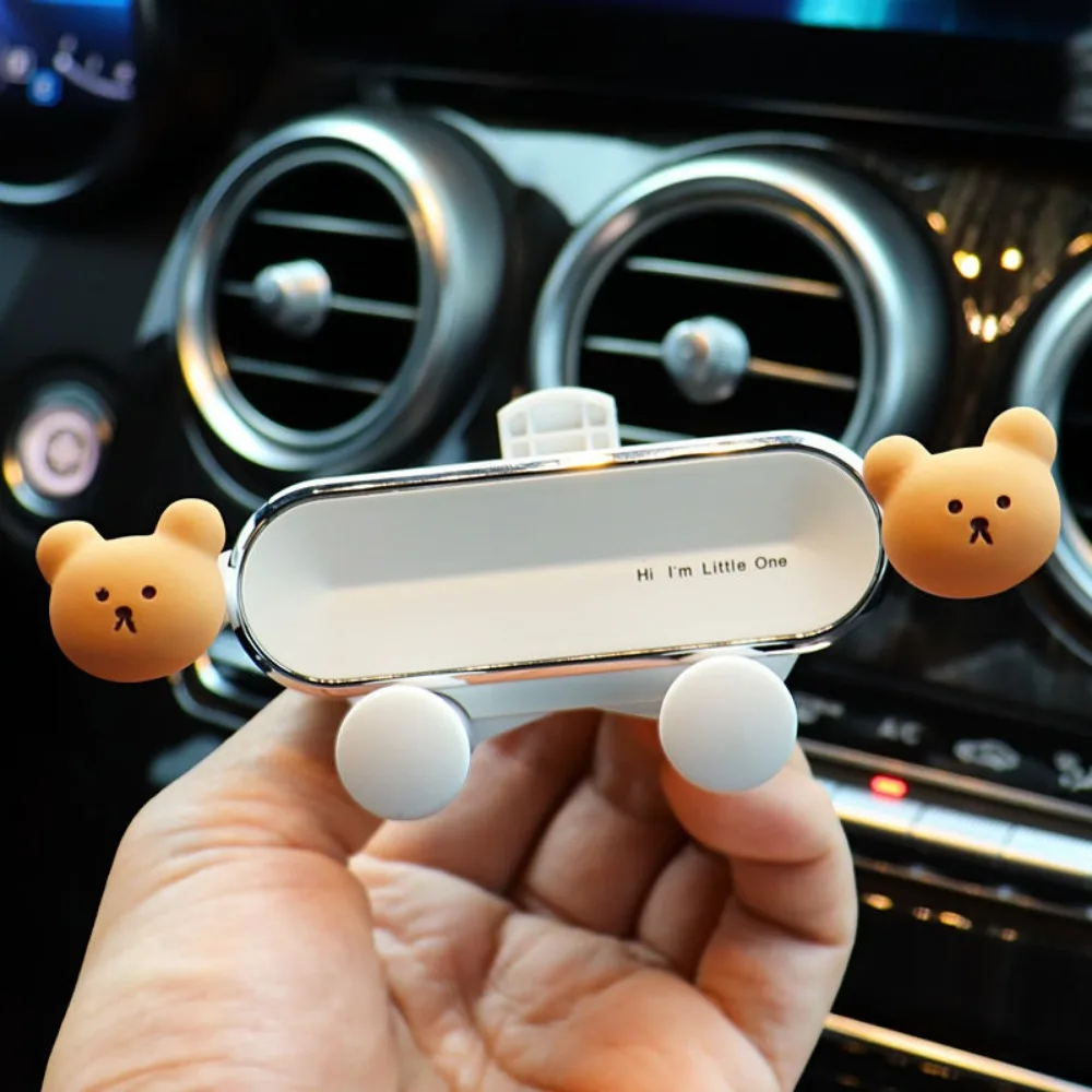 Cute Car Mobile Phone Bracket Creative Cartoon Car Air Outlet Clip Mount Mobile - £11.49 GBP+