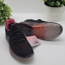 Dream Seek Black &amp; Pink Sneakers Size 5 Big Girls - £26.47 GBP