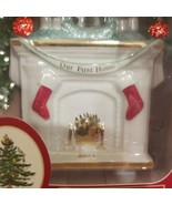 Spode Christmas Tree Collection Our 1st Home Fireplace Christmas Ornamen... - £11.60 GBP