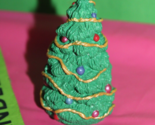 Christmas Holiday Tree Merry Mini Keepsakes 1995 Figurine Hallmark QFM8197 - $19.79