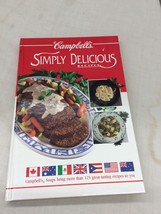 Vintage Cookbook Bound Hardcover Campbell’s Simply Delicious Recipe With Soups - £19.95 GBP