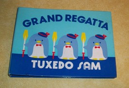 Vtg Grand Regatta Tuxedo Sam Spiffy Penguin Japan Anime Animation Autograph Book - £18.44 GBP