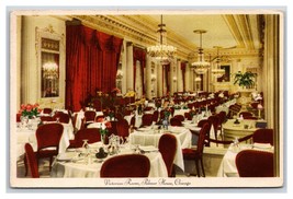 Victorian Room Palmer House Hotel Chicago Illinois IL WB Postcard Y2 - $1.93