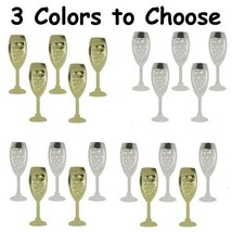 Confetti Champagne Flute -3 Colors to Choose - 2 Pchs or 1/2 lbs - FREE ... - $11.51 CAD+