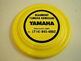 BEAUMONT California YAMAHA Kawasaki MOTORCYCLE DEALER PROMO Frisbee FLYI... - $16.99