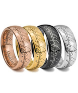 COI Tungsten Carbide Lord of the Ring Wedding Band - TG1428  - £31.37 GBP