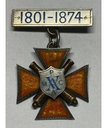 CIRCA 1801-1874, PROVIDENCE MARINE CORPS, ARTILLERY, PMCA, BADGE, MEDAL,... - $400.00