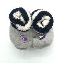 Hello Kitty BambooMN Toddler Girls Slipper Socks Soft Sole Black Gray US Size 5 - £7.71 GBP