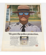 1972 Havoline Super Premium Motor Oil for the State Police Print Ad 10.5... - £7.86 GBP