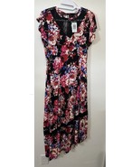 Torrid Black Floral Lace Ruffle Sleeve Midi Dress Size Large (0) - $44.99