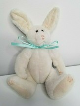 Boyds Bear Collection White Rabbit Hare Jointed Plush Stuffed Animal Toy... - $8.99
