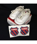 K-Swiss Infant Crib Shoes White Size 3 Medium - $10.91 CAD