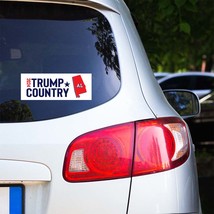 10 Pack 3.37&quot;x 9&quot; Trump Country Alabama Sticker Decal Gift Maga Trump BS0080 - £10.64 GBP