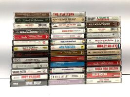 Various Artists 38 Cassette Tapes Untested - $8.95