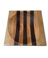 Handmade Alaskan Ulu Factory Walnut Birch Wood Chopping Bowl Board 8" - $49.49
