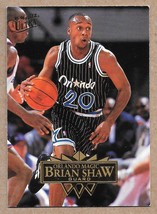 1995-96 Ultra #129 Brian Shaw Orlando Magic - £1.32 GBP