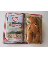 Germania the Bear McDonalds TY International Bears II Beanie Baby 1990 Rare - €14,85 EUR