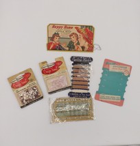 Vintage Sewing Notions Advertising Decor Use Lot of 6 - $21.77