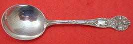 Wild Rose by Watson Sterling Gumbo Soup Spoon 6 3/4&quot; Round Large Vintage - £100.90 GBP