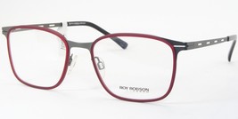 ROY ROBSON 10048-2 Burdeos/Gris Raro Gafas 51-18-140mm Alemania - £103.64 GBP