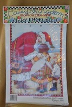 Mary Engelbreit Iron On Transfer Wishes 6533 Santa Christmas 1990 - £10.98 GBP