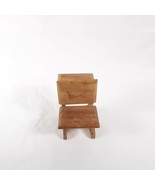 Wooden School Desk Small Miniature - £20.28 GBP