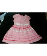 * Dress GIRLS BABY WONDER KIDS GIRLS PINK DRESS Sz 12 MONTHS - $20.55 CAD