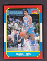 1986 Fleer #108 Reggie Theus Kings NM/MT - £7.75 GBP