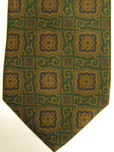 NEW Brooks Brothers Complex Design in Green, Brown Purple Neck Tie USA - £26.42 GBP