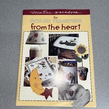 Vtg 1994 Leisure Arts CREATIVE WORKBOOK For IRON-ON TRANSFERS FROM THE H... - $3.96