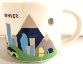 Starbucks Denver You Are Here Coffee Mug 2014 14 Oz. - £18.27 GBP