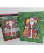 New Susan Winget 15 3D Santa Cards Envelopes Keepsake Box Vintage Creati... - $24.95
