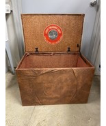 Mid Century Modern hassock storage Treasure chest Lewyt Cedarized 24&quot;x17... - £53.75 GBP