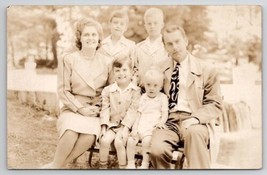 RPPC Philadelphia PA Evangelist Crawford Family c1940s Real Photo Postcard G24 - £39.24 GBP