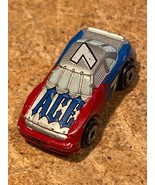 1-1/4&quot; Plastic Pontiac Grand Prix Car (Red/Blue # 7) ACE Pre-Owned DTC - $10.92 CAD