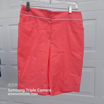 Tail White Label Womens Shorts Size 4  Golf Coral  Bermuda White Beach V... - £19.82 GBP