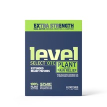 8CT Level Select Extended Relief Patches OTC Exp 11/24 - $7.82