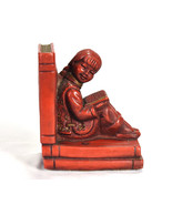 Vintage 1964 Universal Statuary Corp Asian Girl Reading Bookend - £22.15 GBP