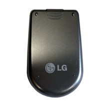 Genuine Lg VX3200 Battery Cover Door Dark Gray Flip Cell Phone Back Panel - £3.65 GBP