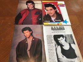 Brian Robbins teen magazine pinup clipping close up 80&#39;s Head of the Class Bop - £4.03 GBP