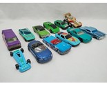 Lot Of (12) Matchbox Hotwheel And Unbranded Blue Green Purple Toy Cars - $39.59