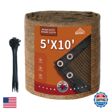 MVPNET 5x20Ft Garden Privacy Fence Screen, 180GSM Heavy Duty 90% Blockage - $42.01