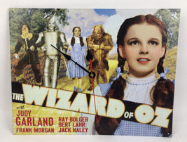 The Wizard of Oz - Tin Sign Wall Clock 16&quot; x 12.5&quot; One of a Kind Julie G... - £26.70 GBP